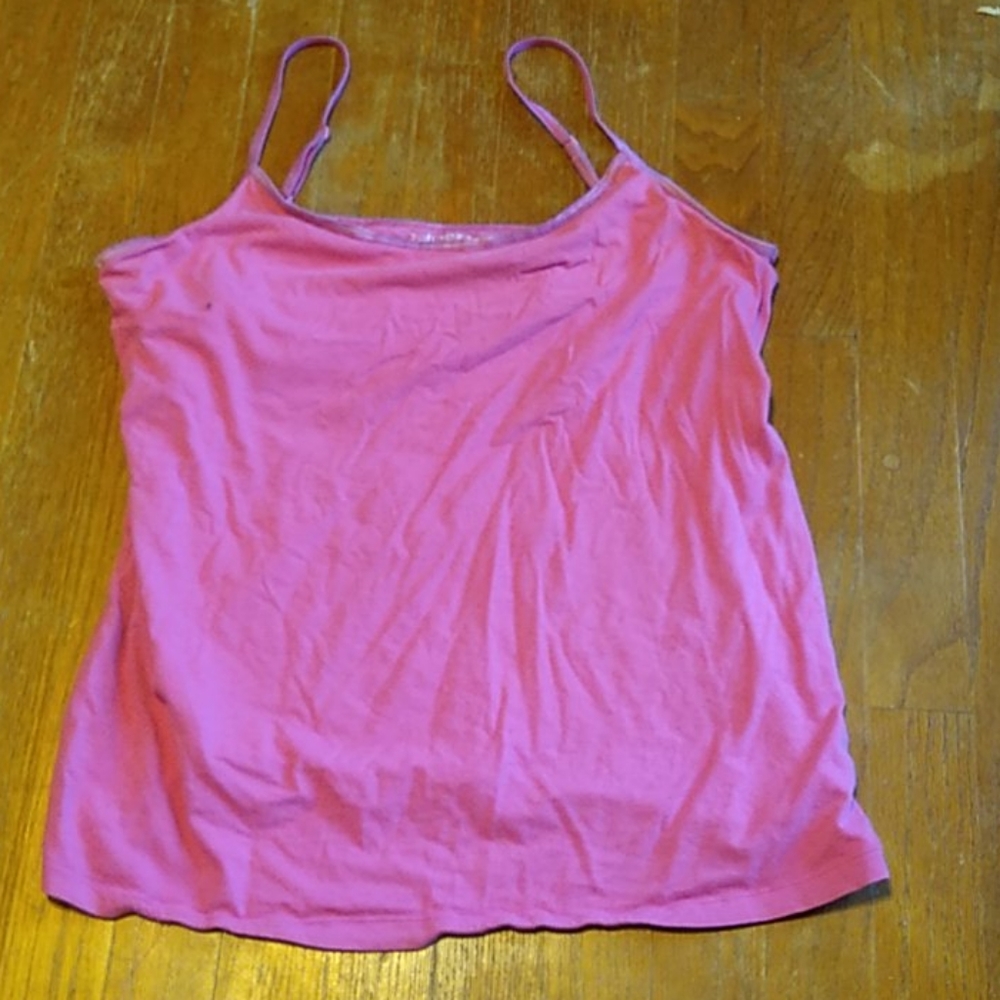 Pink tank top
